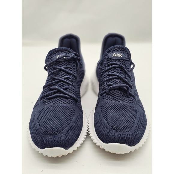 Akk Shoes - AKK Womens Lightweight Navy Walking Running Athletic Sneakers Comfort EU 41.5